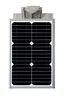 Bridgelux LED Solar Garden Street Lights IP65 800 - 880LM PIR Motion Sensor