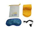 Disposable Lightweight Airline Amenity Kits With PVC Drawstring Bag
