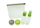 Save Space Durable Airplane Travel Kits , Convenient Cosmetic Travel Bottles