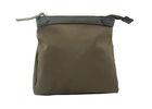 Custom Logo Travel Accessory Bag , Travel Cosmetics Pouch Brown Color