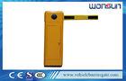 Highway Toll Collection Drop Arm Barrier , Automotive Access Control Parking Lot Barrier Gates