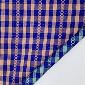 Wrinkle Free Protein Fiber Dobby Check