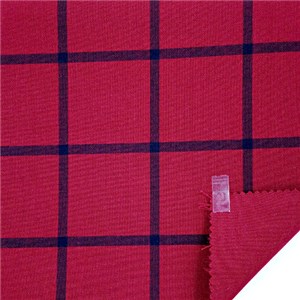 Polyester Rayon Spandex Dark Wine Red Double Cloth For MICHAEL KORS