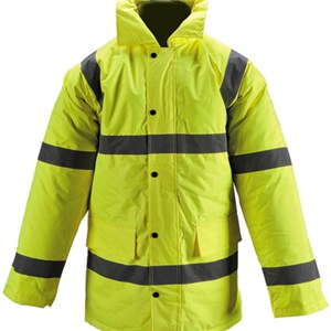 Safety Padded Jacket 150D Oxford With Coating