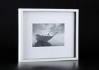 8”x12” Matted White and Black Collage Photo Frames In Shadow Box Construction