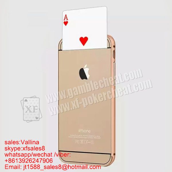 Golden Plastic Iphone 6 Plus Mobile Cards Exchanger Gambling Cheat Devices