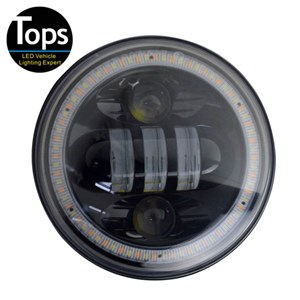 5 3/4 Inch 50W High Low Led Headlight For Harley Davision