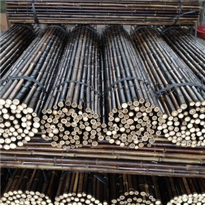 Black Bamboo Poles