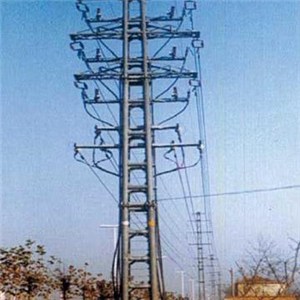 10kV Steel Power Pole