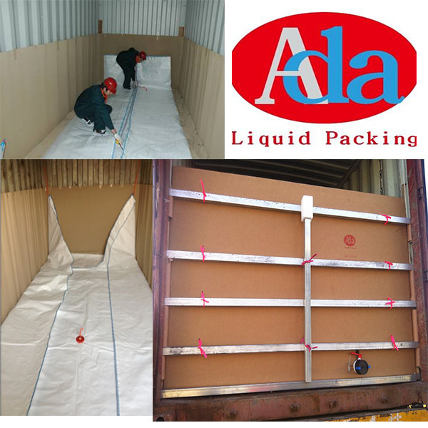 24KL Top or bottom loading and discharging container flexitank 