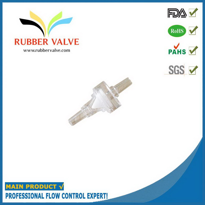 mini plastic medical grade check valve
