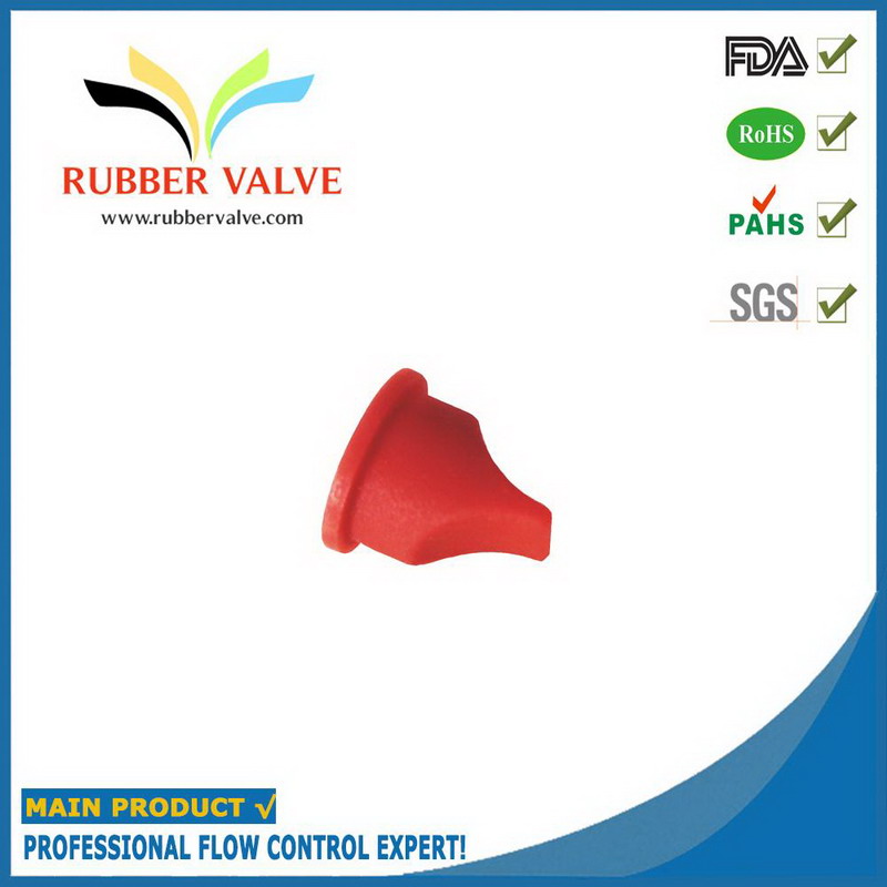 Low pressure standard rubber duckbill check valve