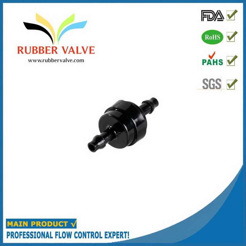 mini barbed plastic one way valve