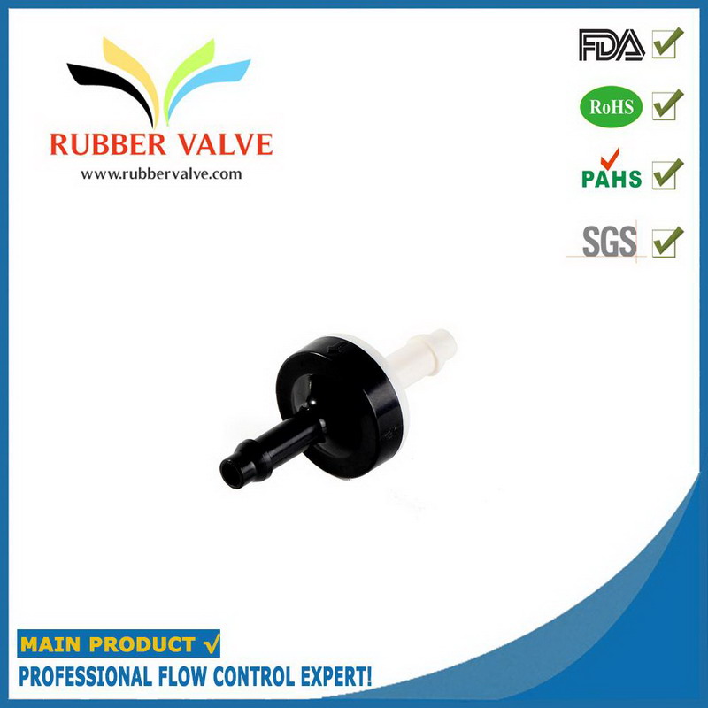 3/16& quot; PVDF Viton barbed vacuum plastic check valve