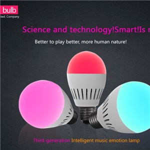 Lower Price Light Bulb Speaker With Bluetooth Light Bulb Speaker For 12pcs Color Light Beads