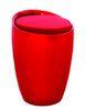 PU Seat Plastic Bar Stools Chair With Storage W36 * D36 * H45cm Size