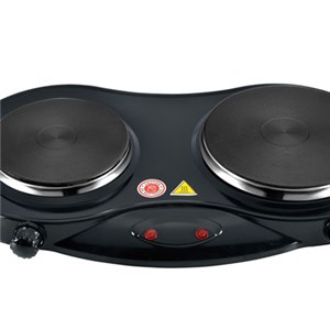 Double Iron Electric Hot Plates With Auto Safety Shut-off Function