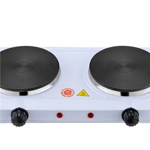 Double Solid Iron Electric Hot Plate With Indictor Light Power 1100w And 1000w