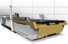 Diamond Hardness Blade Cnc Leather Cutting Machine Continuous Up - Down Cutting