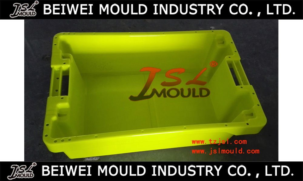 Injection plastic fish bin mould