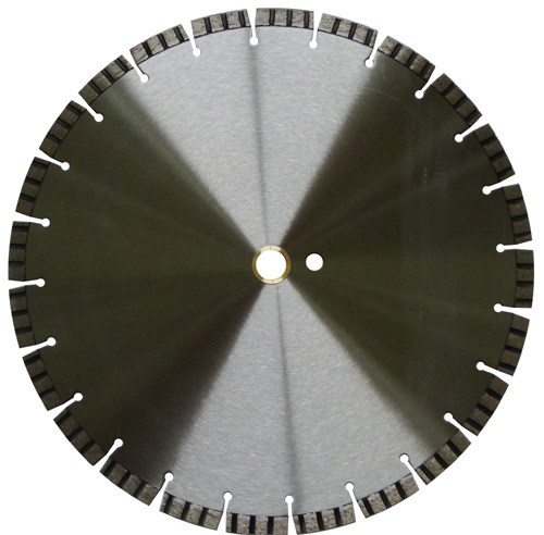 Turbo segment laser welded diamond blade