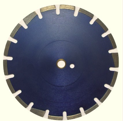 Laser welded diamond blade for Asphalt