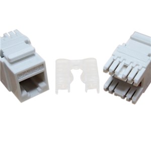 UTP Cat.5e Keystone Jack 180 Degree