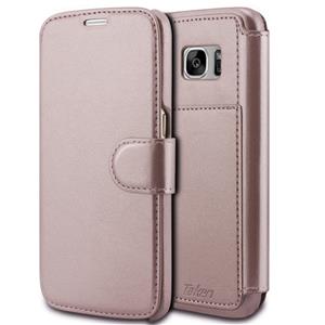 Rose Gold Leather Case For Samsung Galaxy S7