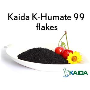 High Grade Leonardite Super Humic Acid Formula Water Solubility Potassium Humate Shiny Flakes