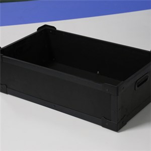 General Collapsible PP Polypropylene Corrugated Plastic Boxes And Turnover Boxes For Industrial Packaging With Partition