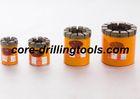 Diamond 60MM Core Drill Bit For Steel , Impregnated Core Bore Diamond Core Bit