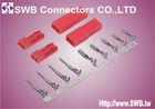 PCB Board 2.5 Mm Pitch Connector / Wire To Wire Connectors For Wire Harness AWG # 22~28
