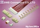 Electronics Single Row Printed Circuit Board Connectors 1mm for Computer / Laptop