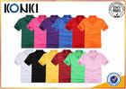 Colorful Custom Printed Polo Shirts , Personalized Polo Shirts For Women
