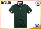 Slim Fit Short Sleeved Polo Shirts For Men Fashion Design Uniform