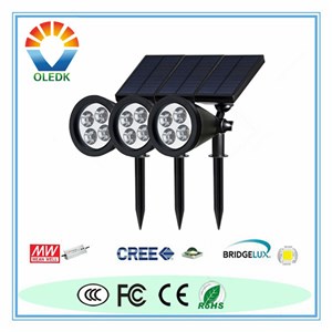 Solar Powered LED Garden Lights