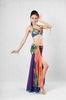 3pcs Elegant Tie Died Chiffon Belly Dance Costume Belly Dance Dresses Stage Performance Belly Dance 