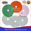 White Type Diamond Resin Polishing Pads , Stone Polishing Pads 75mm - 180mm