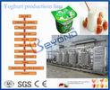 Industrial Type Yogurt Production Equipment , CE Milk Production Machinery