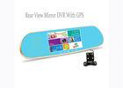 5& quot; 1080P Car Mirror DVR , Gps Rear View Mirror Car Camera Recorder