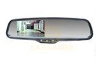 OEM 4.3 Car Rearview Mirror Monitors / Rear View Mirror Video Monitor