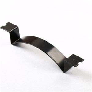 China Supplier Manufacturing OEM Sheet Metal Stamping Products, Black Powder Coated And Painting Stamping Metal Brackets