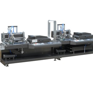 Fully Automatic Two-colors Silk Screen Label Printing Machine