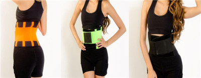 Multi-colored Back Brace for Sports