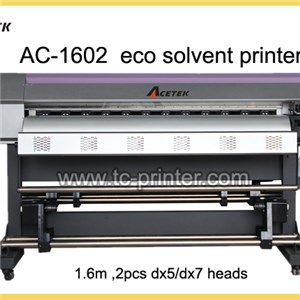 AC-1602 1.6m Double Dx7 Print Head Eco Solvent Printer