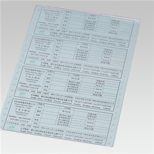 Carbonless Continuous Paper