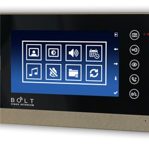 7 Inch HD Color LCD Screen 4 Wire Handsfree Villa Video Door Phone With Photo Recording, Call Transfer, Intercom Between At Most 4 Monitors C72M