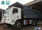 White Howo 6X4 High Efficiency Mining Dump Truck Front Tipping 371 HP