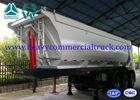 45 Ton U Shape Tipper Semi Trailer Front Tipping With 12R22.5 Tubeless Tire