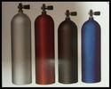 Alloy 6061 Aluminum 0.6-12L Scuba Diving Cylinder For Diving